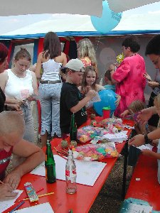 Luftballonwettbewerb